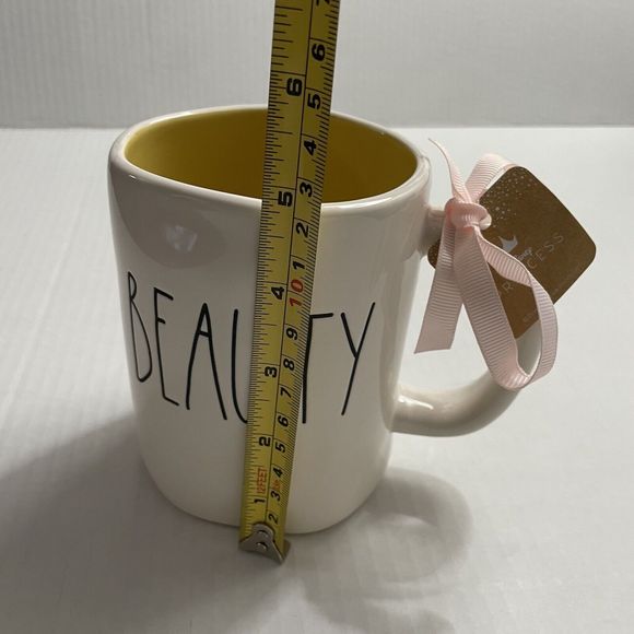 Rae Dunn DISNEY PRINCESS Beauty & the Beast  Double Sided Mug -- Beauty -- Belle - Picture 5 of 6